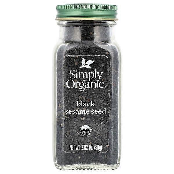 Simply Organic, Black Sesame Seed, 2.82 oz (80 g)