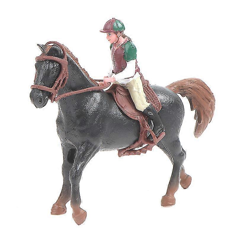 2025 Simulation Mini Animals Horse racing Models Action Figures Model Education Toys HFMQV