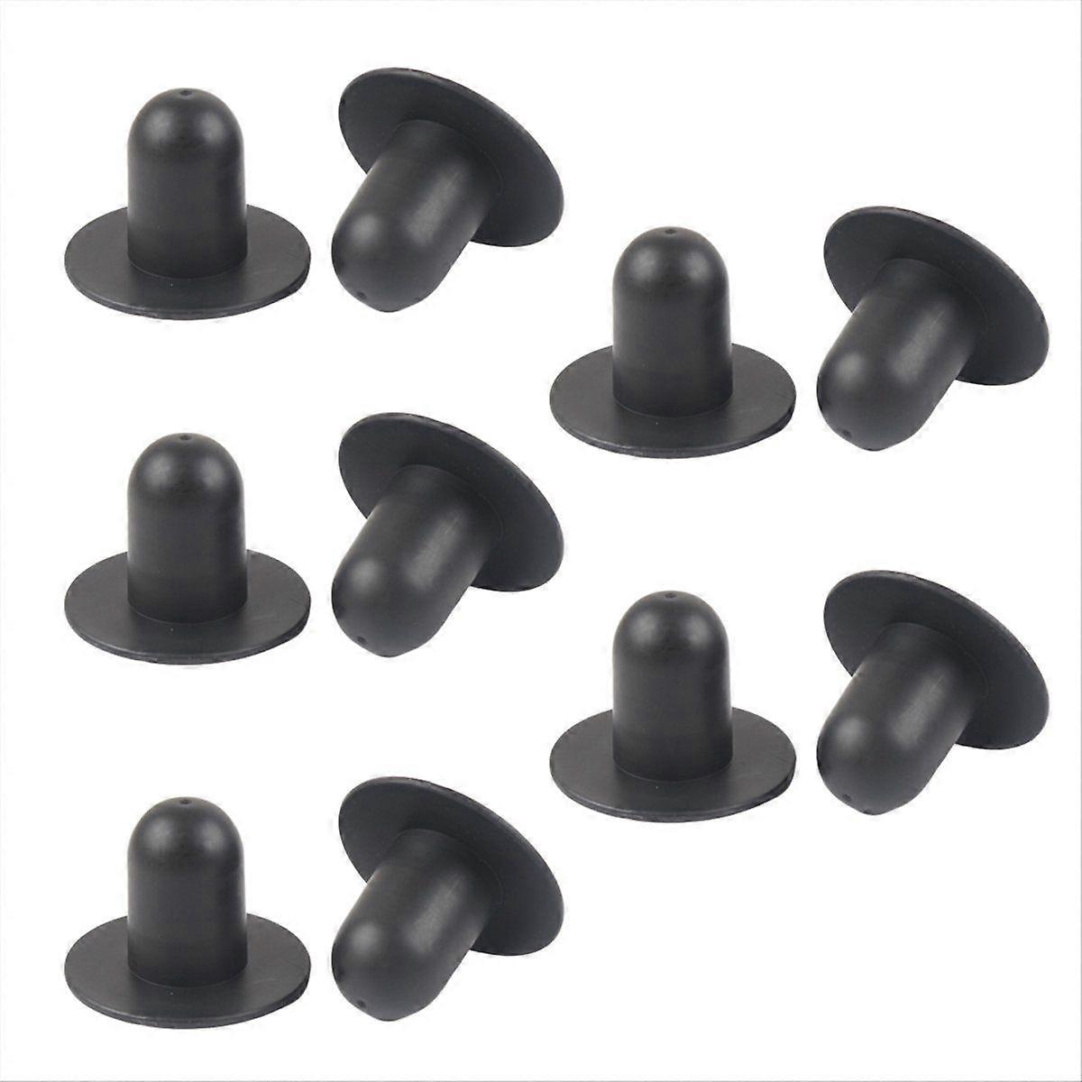 Swimming pool drain pump mesh plug valve stopper, black