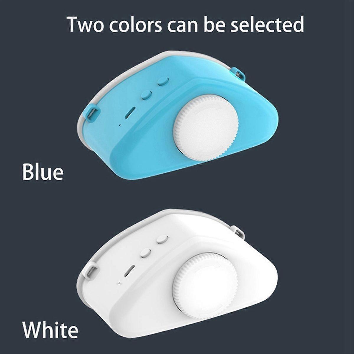 Nose-mounted electric atomizer to stop snoring, blue