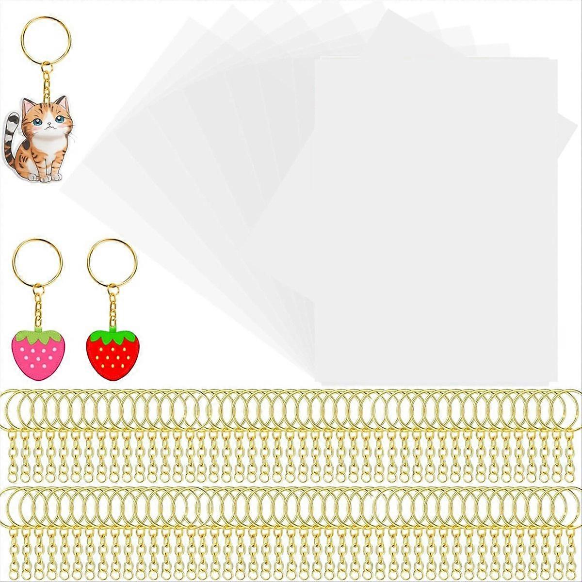 Schrumpffolien-Set, Schrumpfpapier, große Schrumpffolien