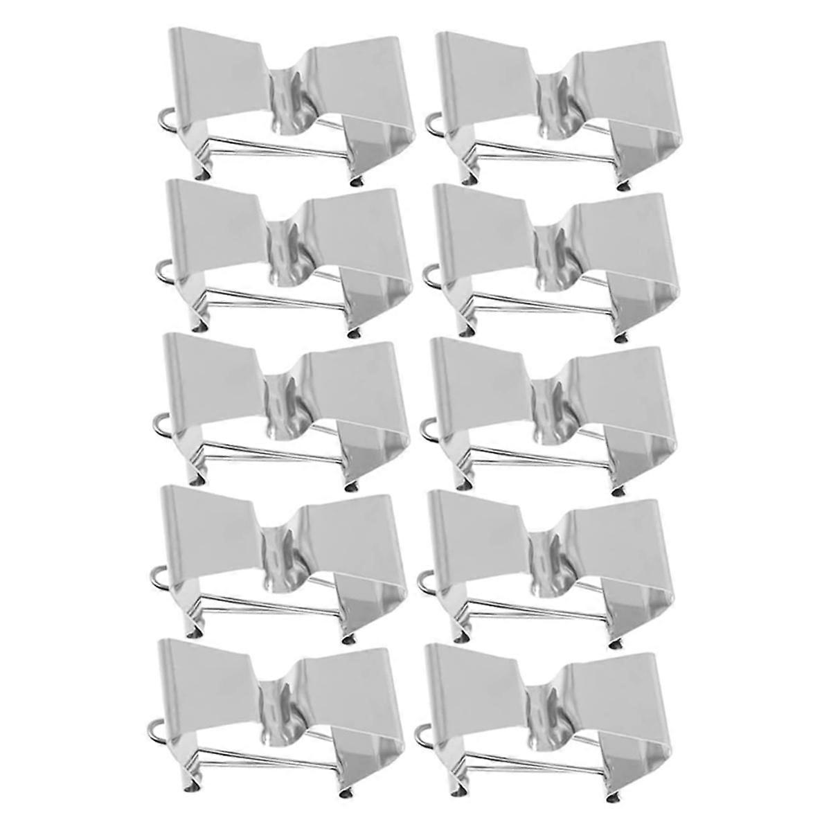 10pcs Canvas Clip Supply Stand Clamps Large Clips Carriers Office Product Number Canvas with Frame