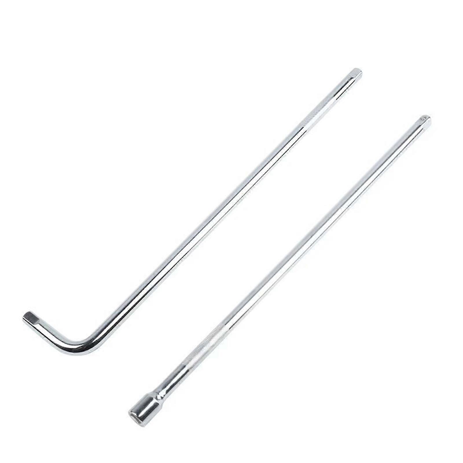 1/2Inch Drive 50cm Socket Extension Rod Ergonomic Design Metal Tool For Mechanical And Construction Use Multicolor