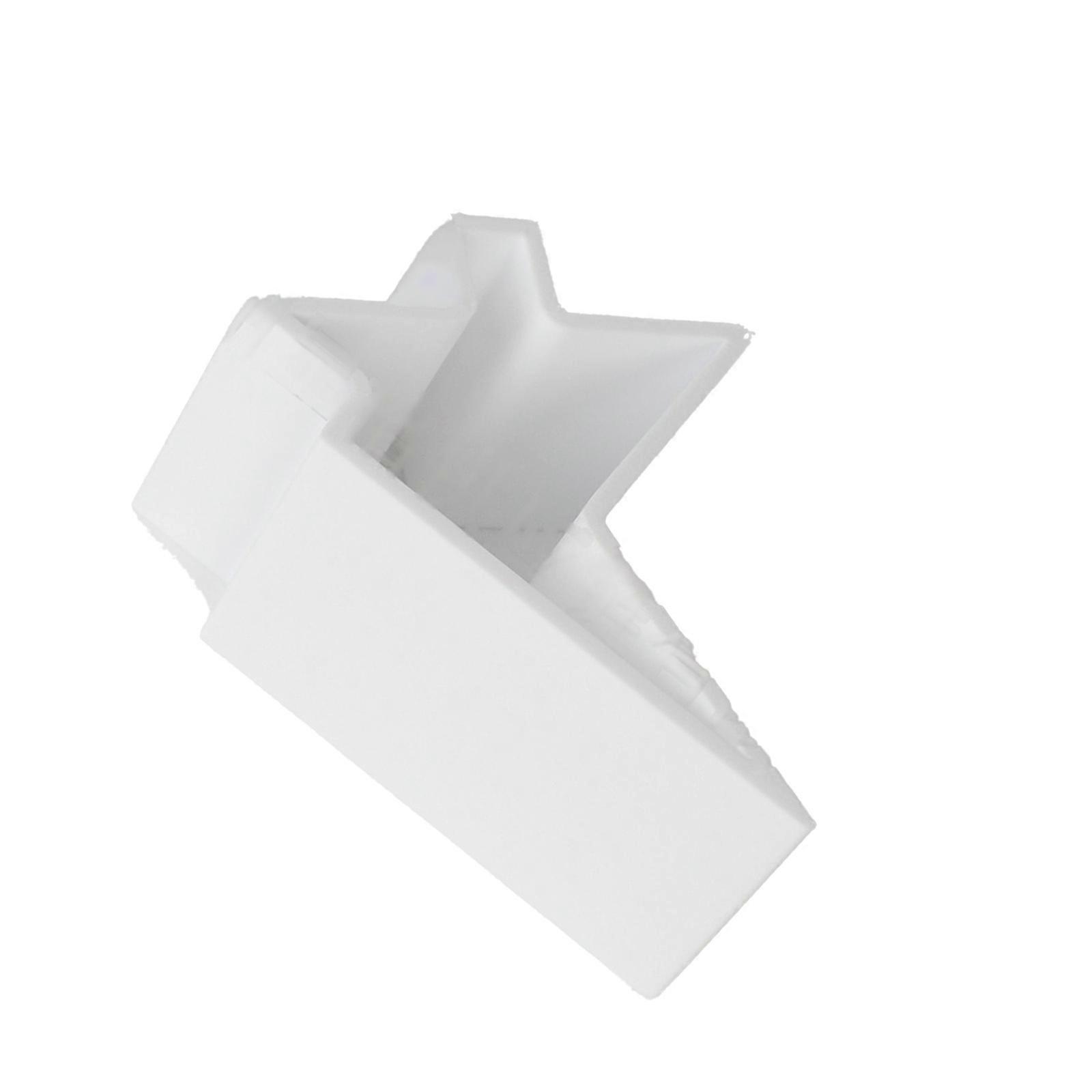 Anti Slip Door Stop Prevents Accidental Close Works On Any Surfaces Without Adjustments  White