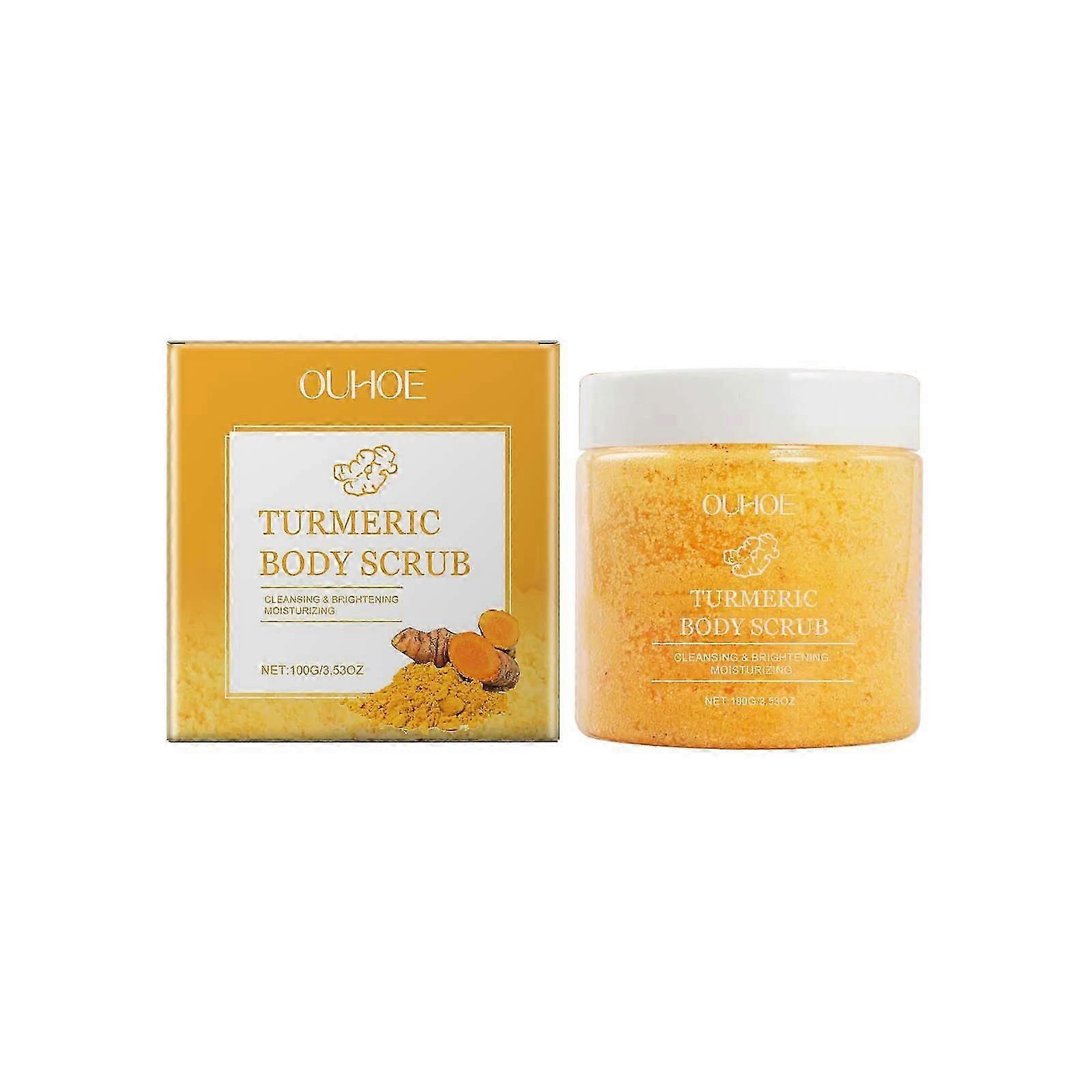 Gentle Turmeric Body Scrub with Coconut Oil