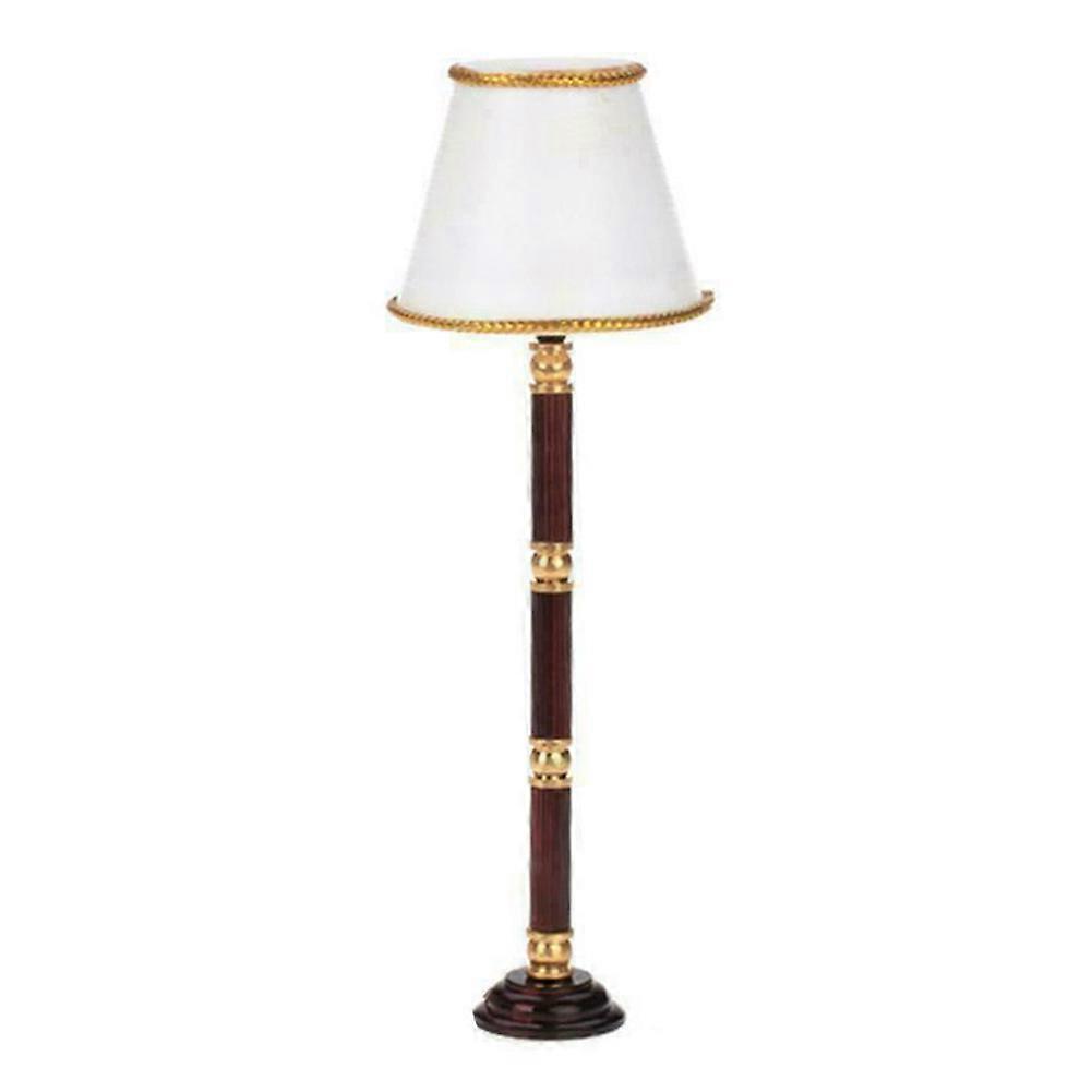 1/12 Miniature LED Light Floor Lamp Battery Powered Switch Wireless Operated