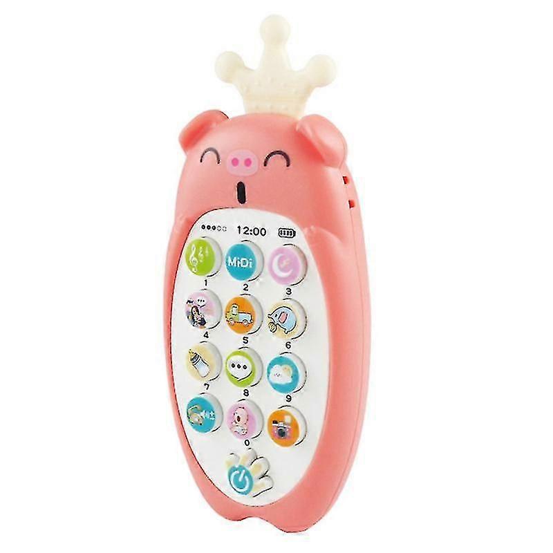 1pc Story Telling Toy Phone Early Learning Toy Mobile Phone Toy Phone Toy @BUGU