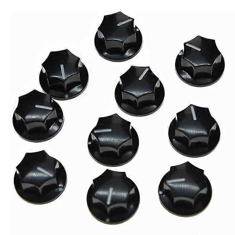 10pcs Guitar Knobs Amplifier Amp Knob Bass Tone Volume Knobs For Guitarra Brass (haoyi