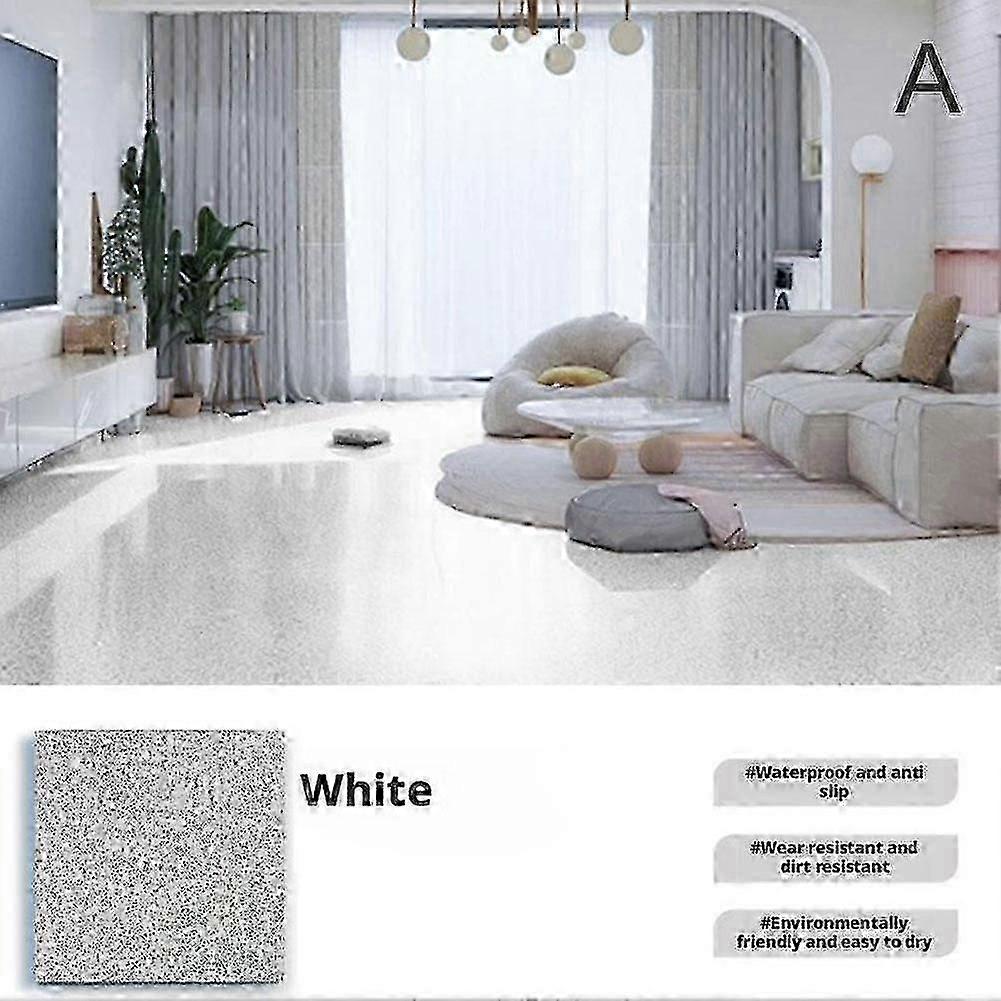 2025 High-Gloss Marble Effect Epoxy Floor Coating, Garage Floor Paint, Floor Paint