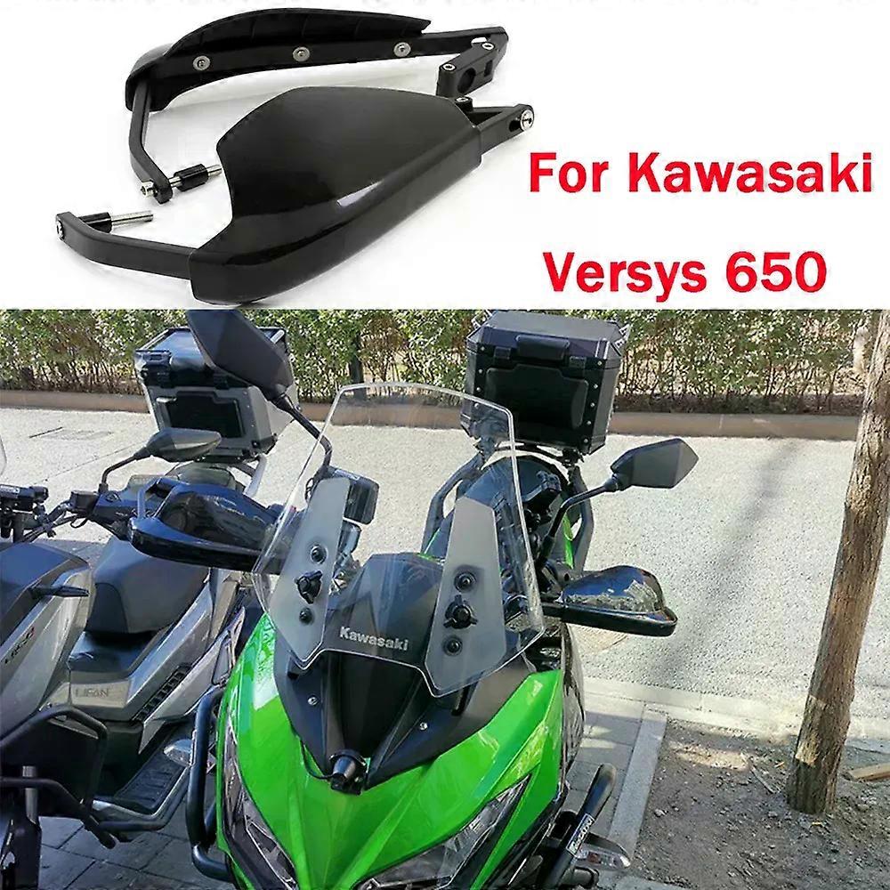 For Kawasaki Versys 650 KLE650 Motocycle hand handle guard protector handlebar handguards shields Brake Clutch Windshield