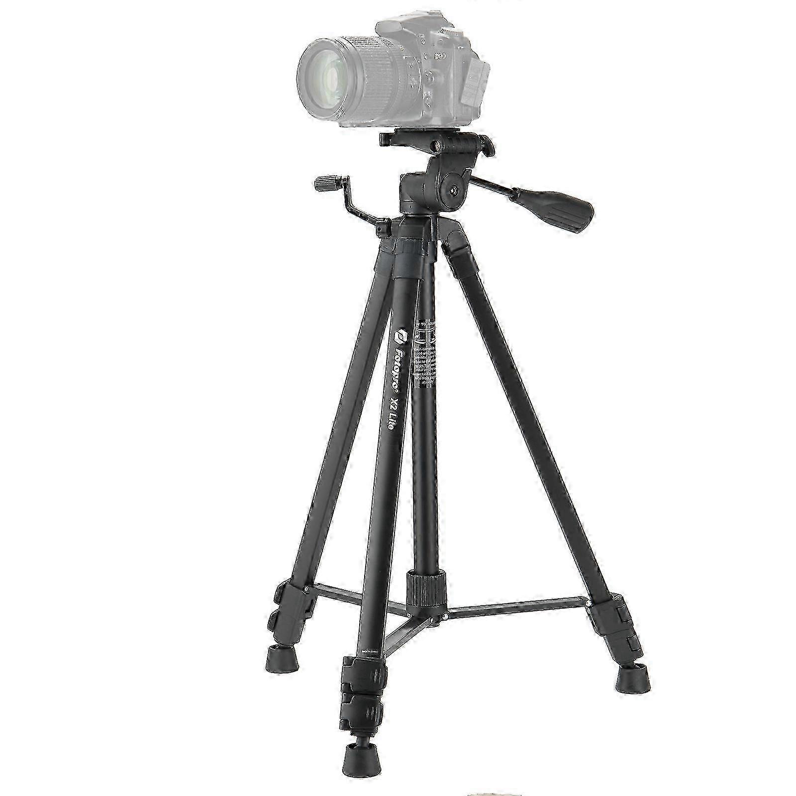 Fotopro X2 Lite 3-Section Folding Legs Tripod Mount 2025