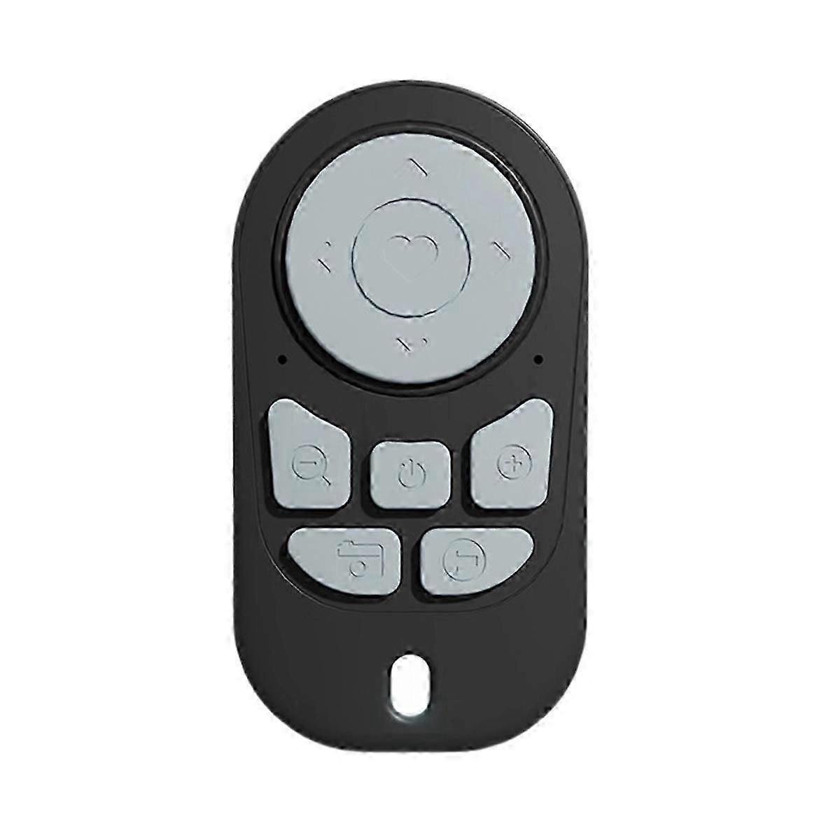 Universal Zoom Multi-Function Remote Control Bluetooth Mobile Phone Selfie Stick for Video Likes E-Book Black