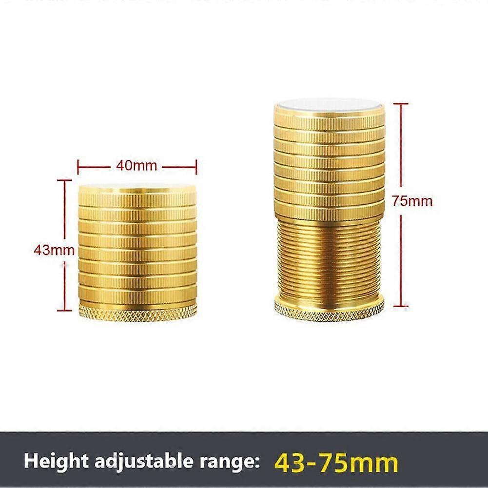 Aluminum Alloy Bed Risers with Anti vibration Features for Quiet Support