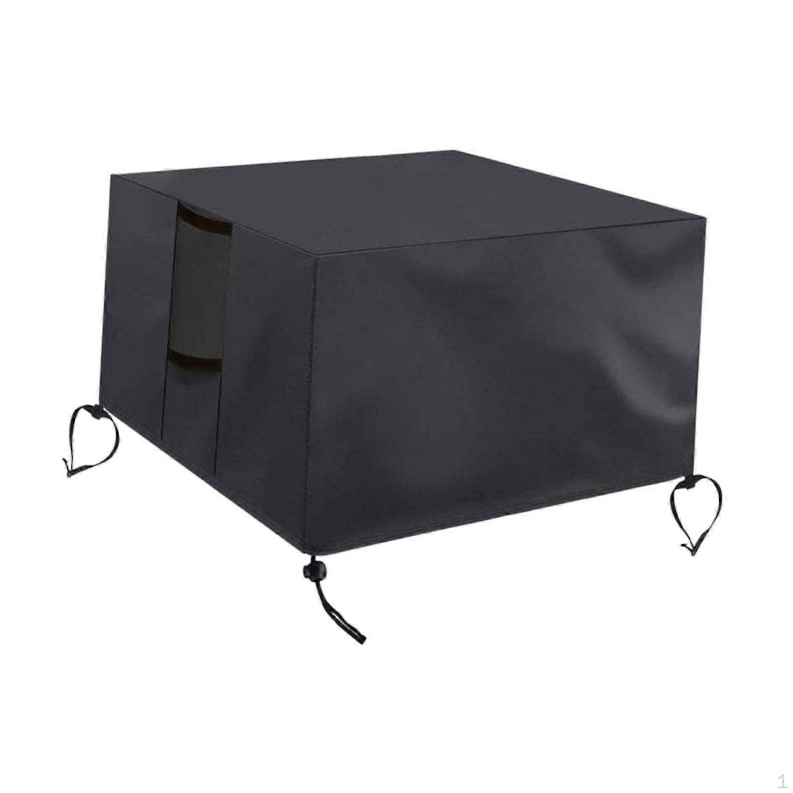 Fire Table Cover for Yard Use, Waterproof And Wind Resistant