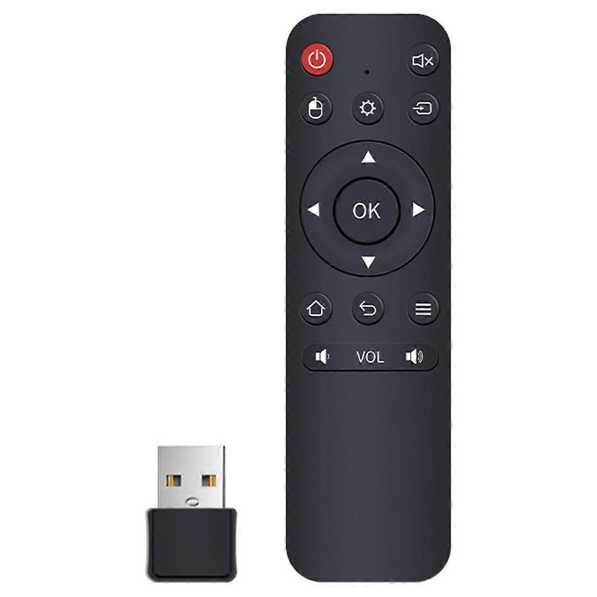 2.4G Wireless USB Receiver TV Box Remote Control Wireless Air Mouse for Android Smart TV Box and PC