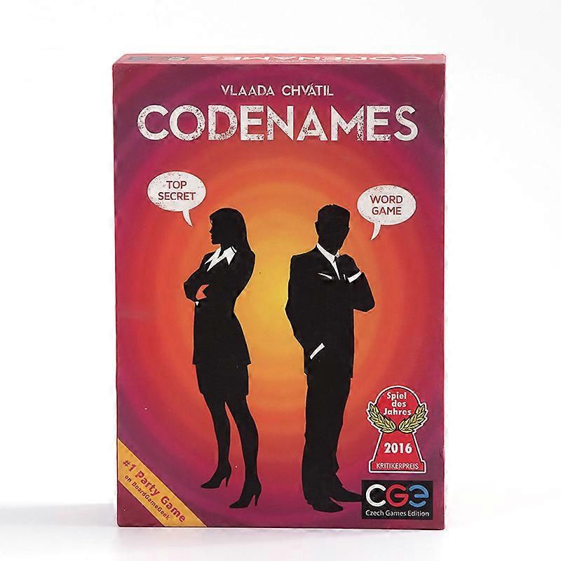 Tabletop game Codenames Duet puzzle card game