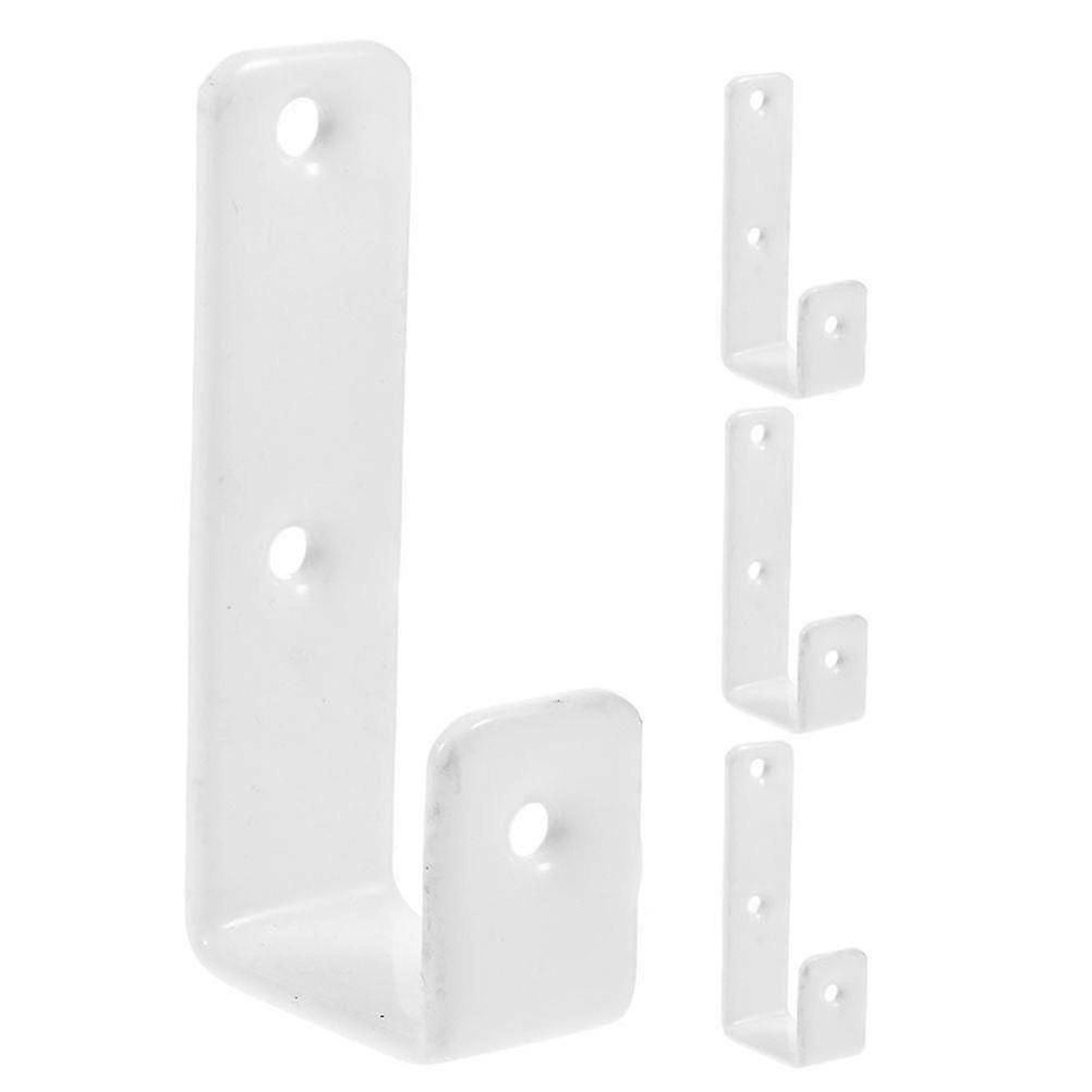 w 4PCS Bunk Bed Ladder Hook Brackets J Hook Hanger Bed Hooks Metal Utility Hooks Library Ladder Hardware Hooks for Bunk Bed Loft Bed Sta