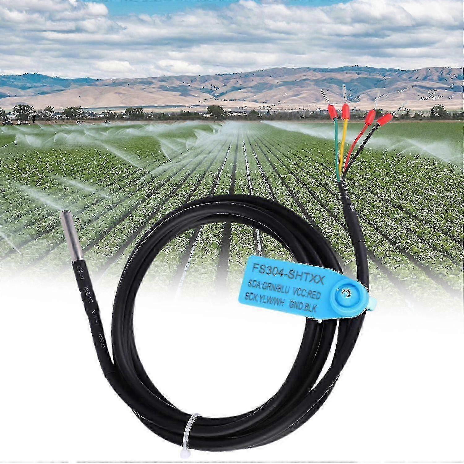 FS304-SHT20 Temperature Humidity Sensor Probe Digital I2C Output Waterproof High Reliability-YNP