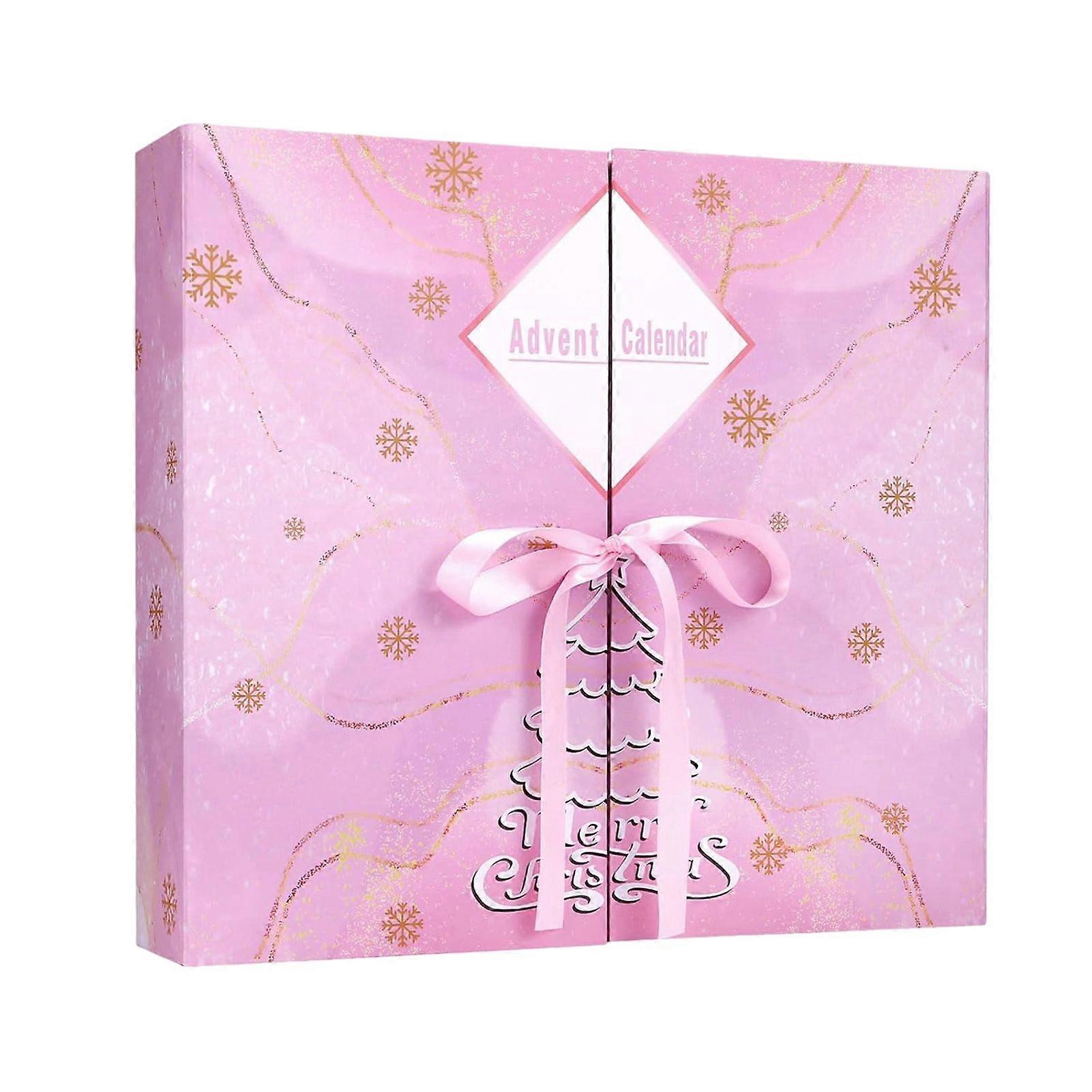 Kaesi Christmas Empty Advent Calendar 2025 24 Days DIY Refillable Christmas Countdown Gift Boxes for Gift Wrap Xmas Decoration