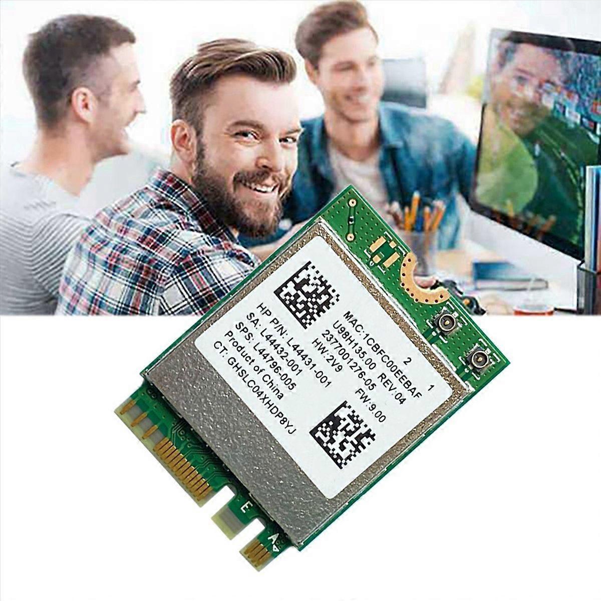 2X RTL8822CE Wireless Network Card 2.4G/5G Dual-Band Gigabit Wifi Bluetooth 5.0 M.2 NGFF Interface W