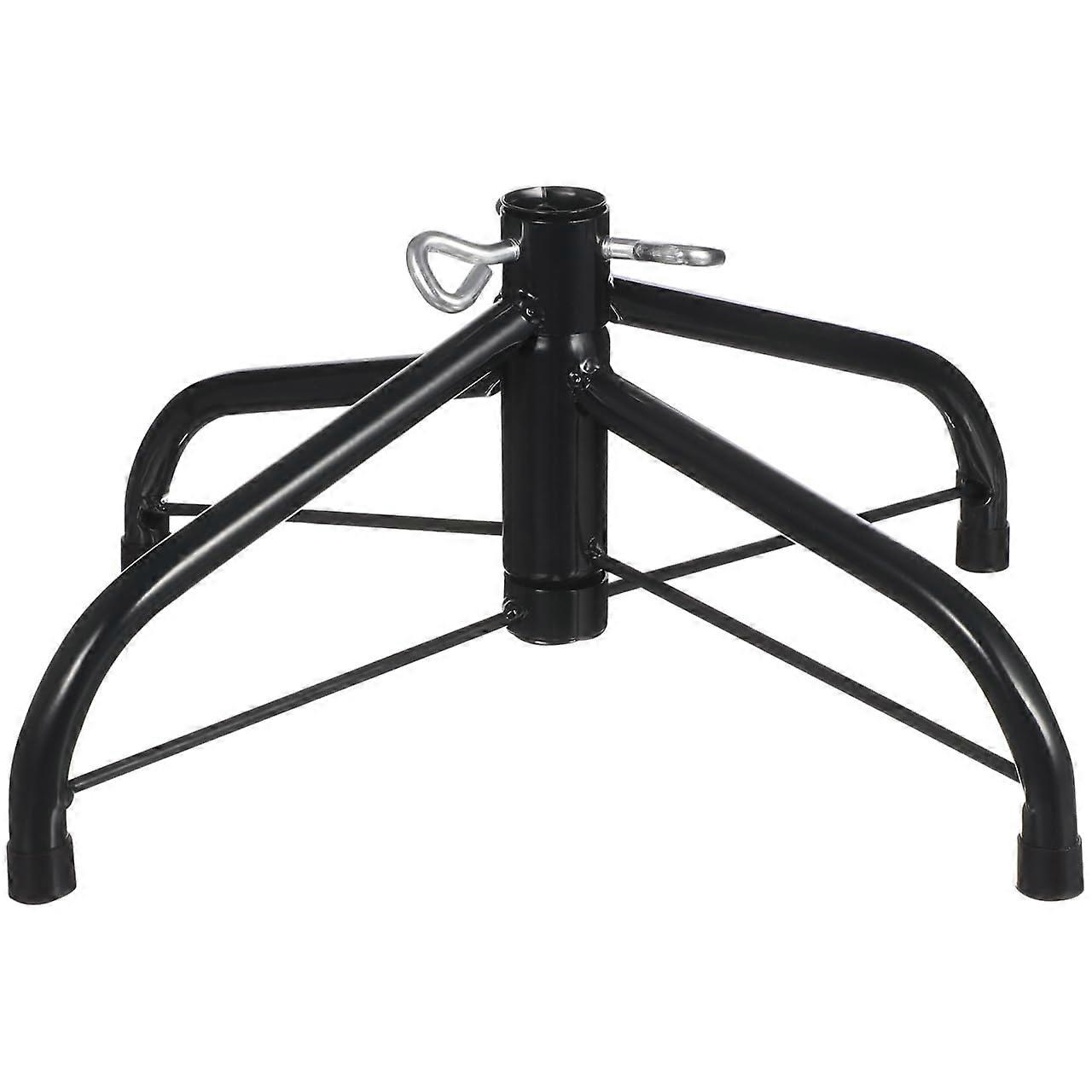 Christmas Tree Stand Replacement  Universal Metal Folding Base for 0.7 Inch Pole, Green 12in