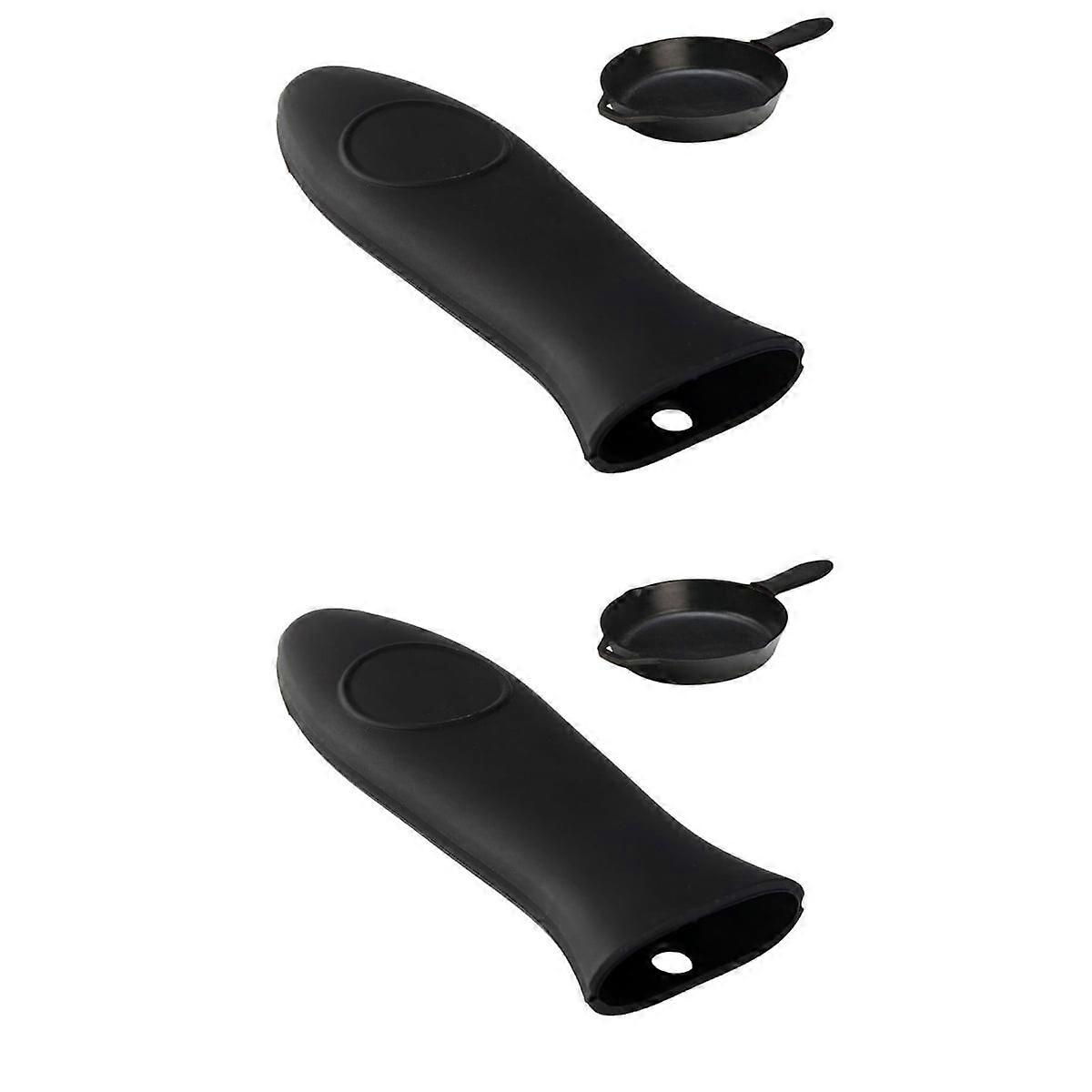 2 Pieces Cookware Pot Lid Holder Handle Cover Soft