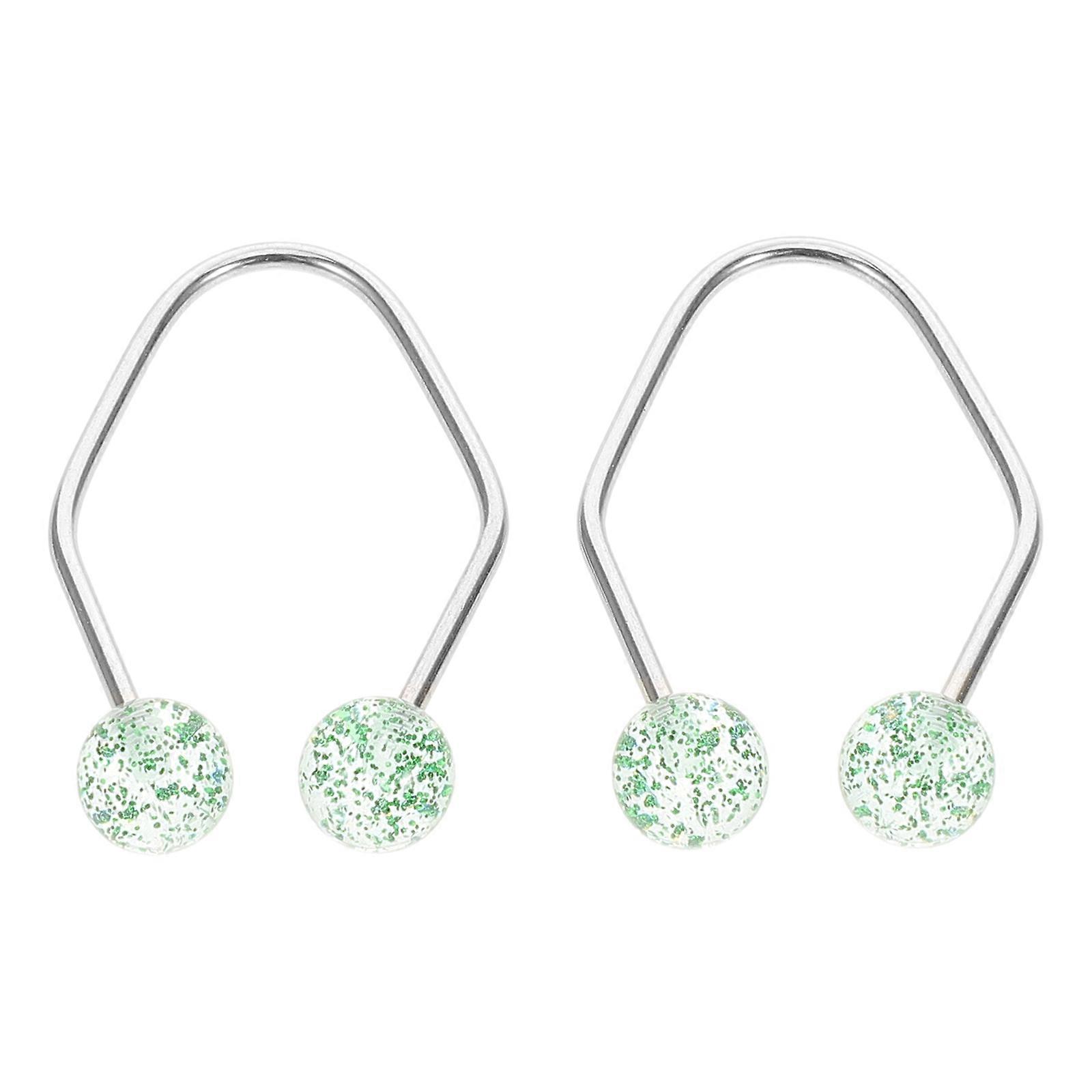 Dimple Trainer for Face Use Dimple Makers with Adjustable Intensity 1Pair Green