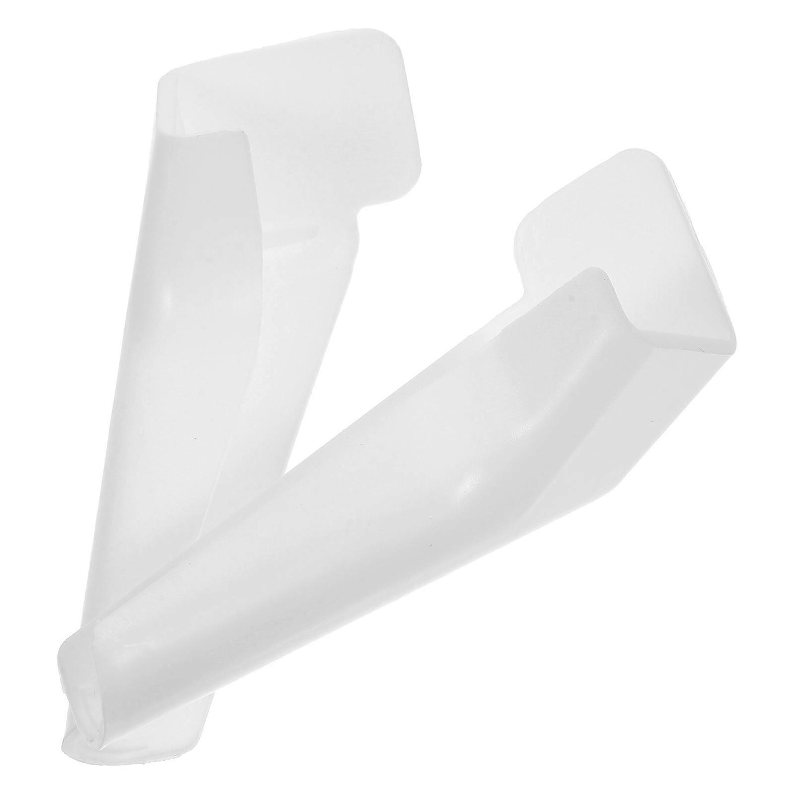 Rain Gutter Downspout Rv Rain Gutter Spout With Extensions For Van 11.50X5.00X4.00CM 2Pcs Prevent Roof Water Accumulation