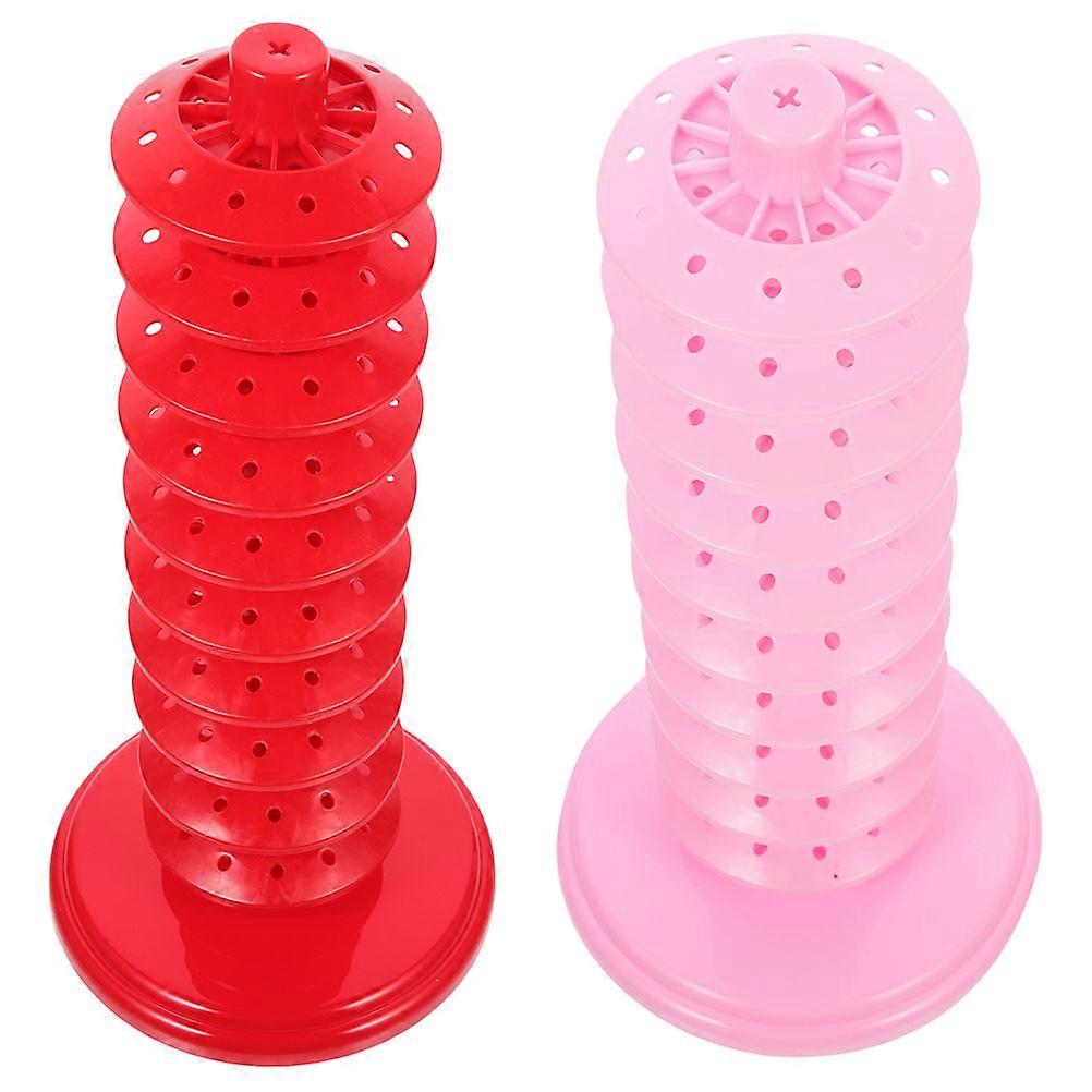 Multi-Layer Lollipop Holder Stand for Party 4Pcs Assorted Color