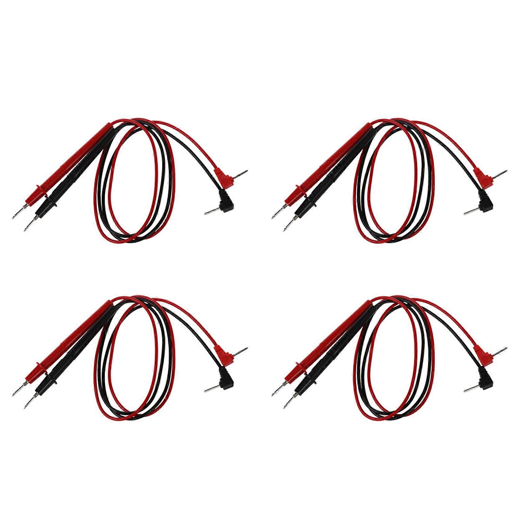 4X Multimeter Meter Universal Test Lead Probe Wire Cable 1000V 0.8M