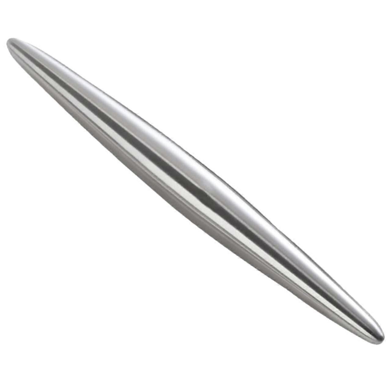 Stainless Steel Rolling Pin with Adjustable Thickness for Pizza Pasta Cookies and Bread Baking