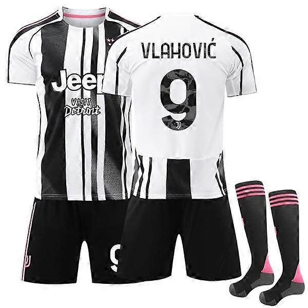 25-26 Domácí tréninkový dres Juventus FC č. 9 Vlahović 24