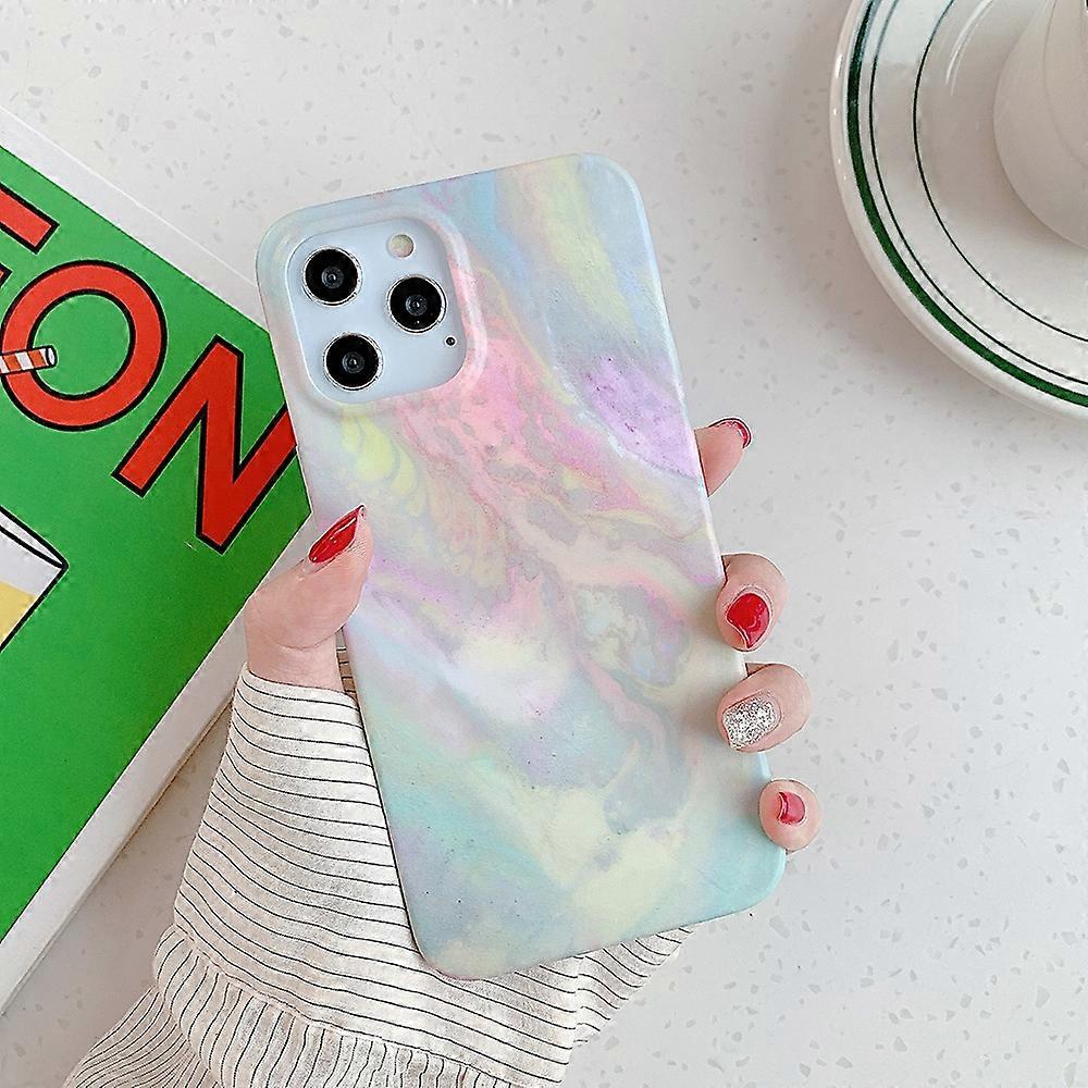 For iPhone 12 Pro Max Marble Pattern Soft TPU Protective Case