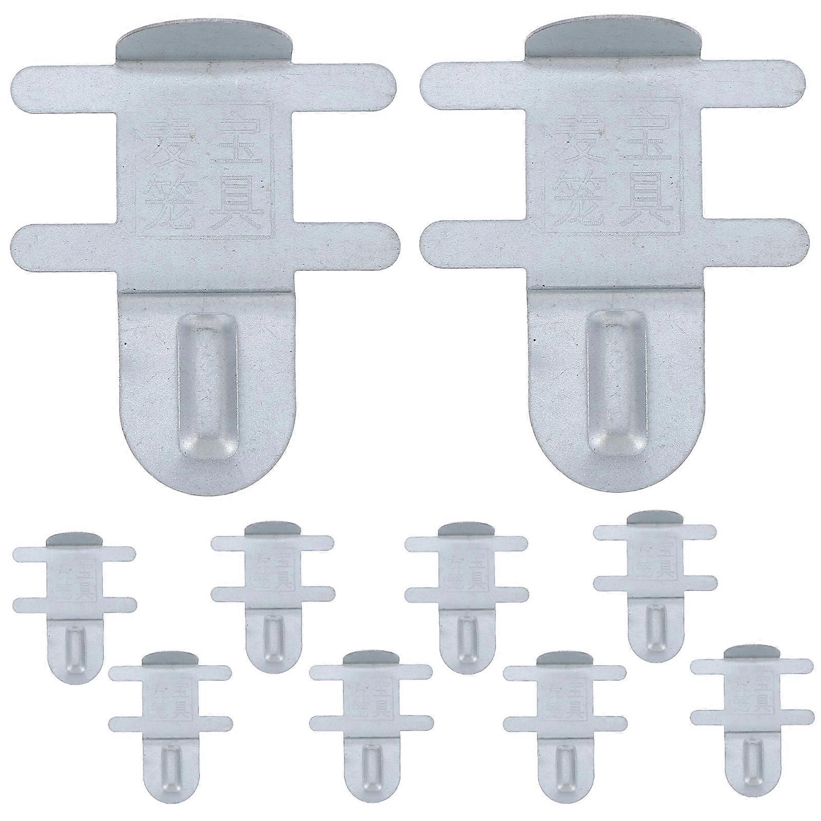 Pet Cage Stainless Steel Clips for Wire Securing 50Pcs Pack