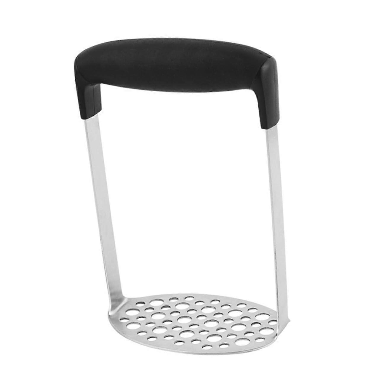 Manual Stainless Steel Potato Masher with Ergonomic Grip for Smooth Potatoes Vegetables and Fruits