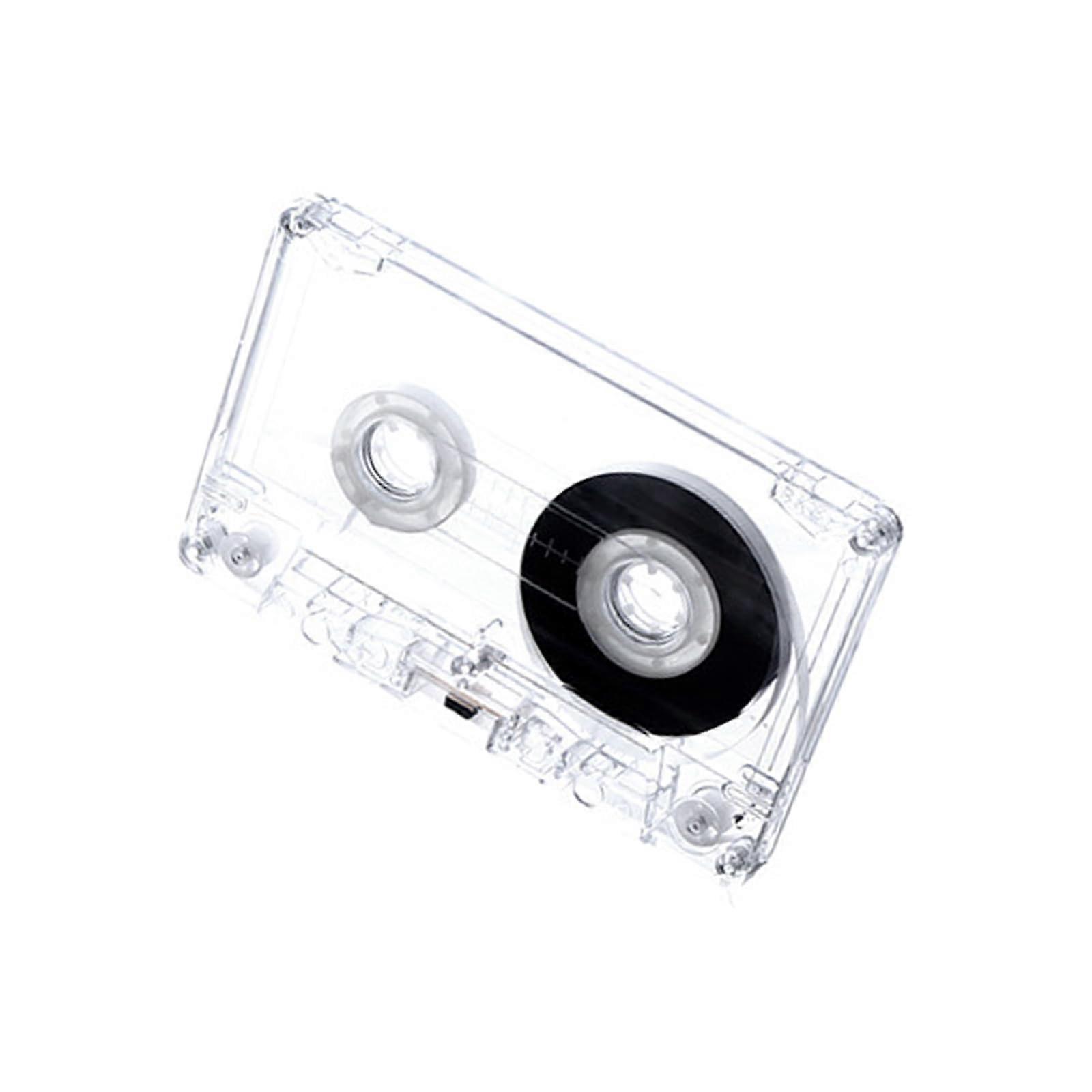 Practical Blanks Sound Tape 45Min/60Min/90Min Cassette  Clear Design For Education And Professional Storage