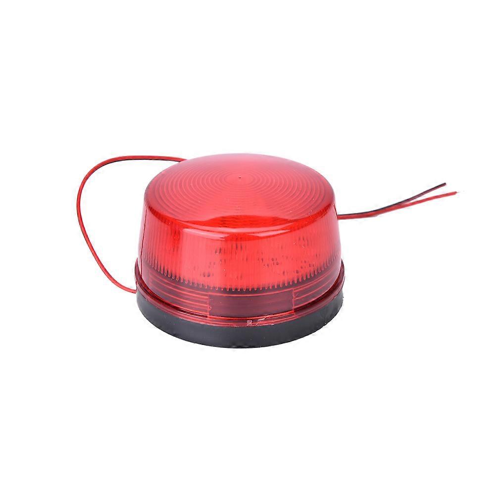 〔YY32〕Orange Blue Red 12V LED Security Alarm Strobe Signal Warning Flashing Light Lamp Security Engineering Warning Light
