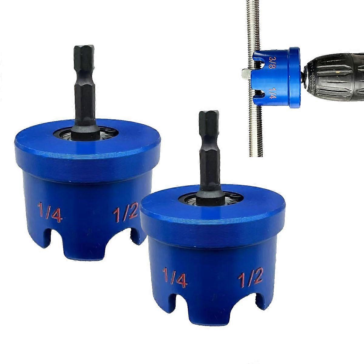 Nut Driver for Impact Drill Aluminum Alloy MultiSize Heavy Duty Attachment for Threaded Rods