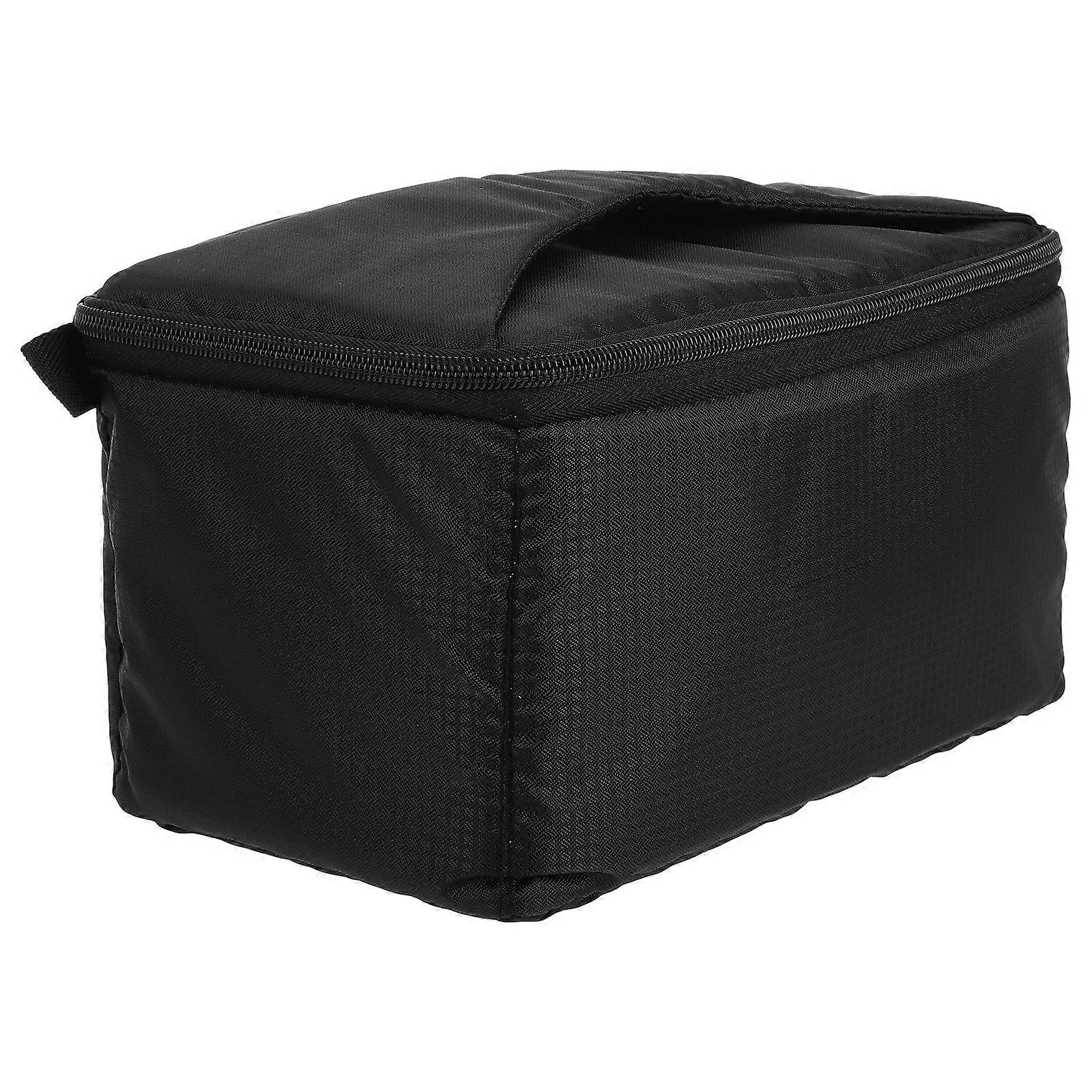 Camera Protective Case for Storage with Versatile Compartments and Portable Handle, Large Capacity, Compact Size