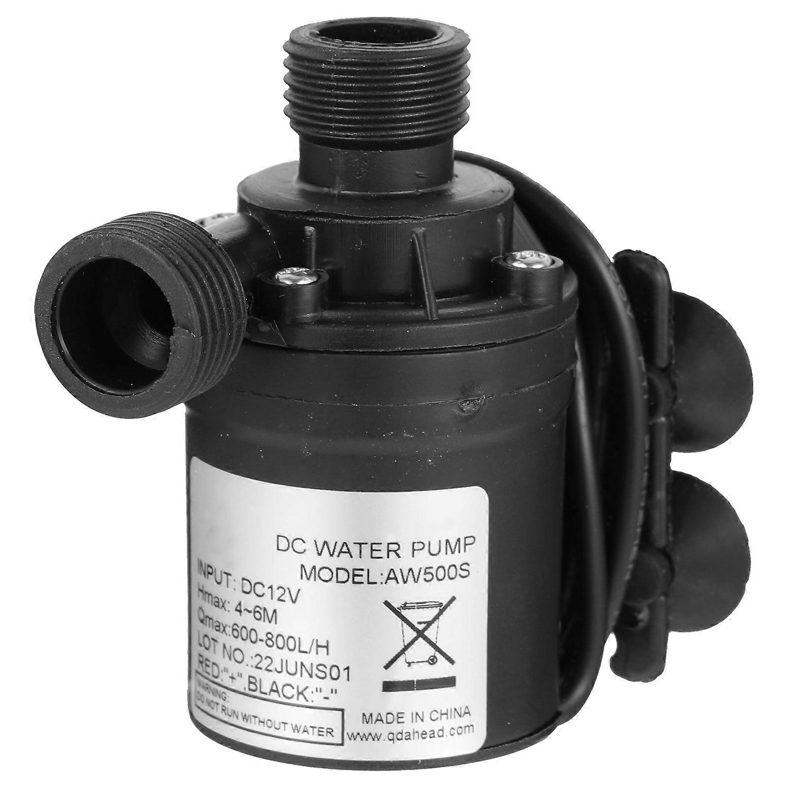 Fish Tank Pump High Pressure Water Pump Hydroponic Systems Threaded Connection 1Set