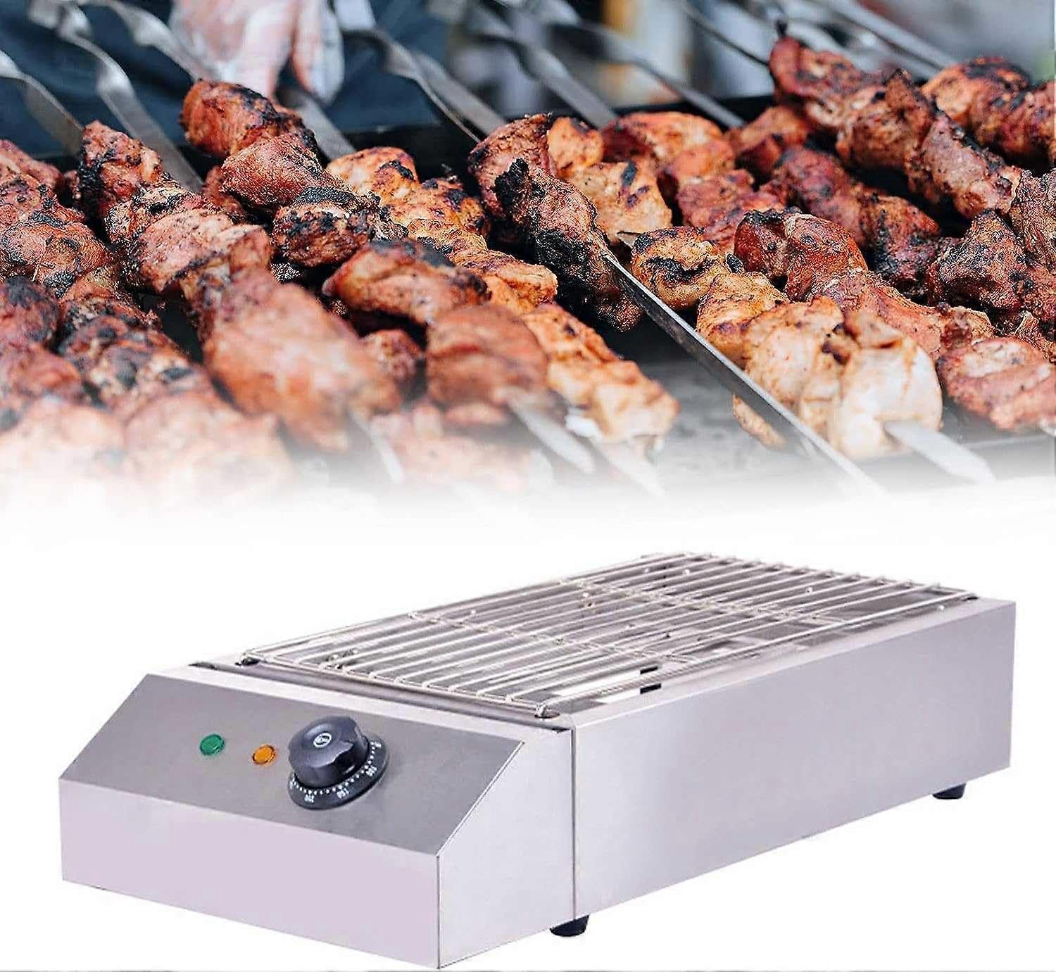 Smokeless Electric Griddle Indoor BBQ Grill with Fast Heating and Precise Temperature Control