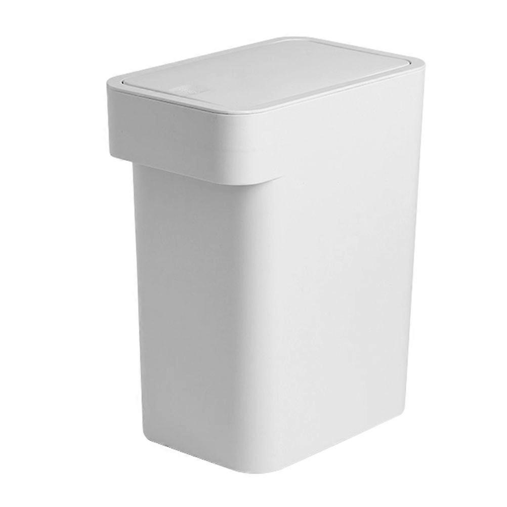 Kitchen Dust Bin Push-Type Trash Can for Home Use Design