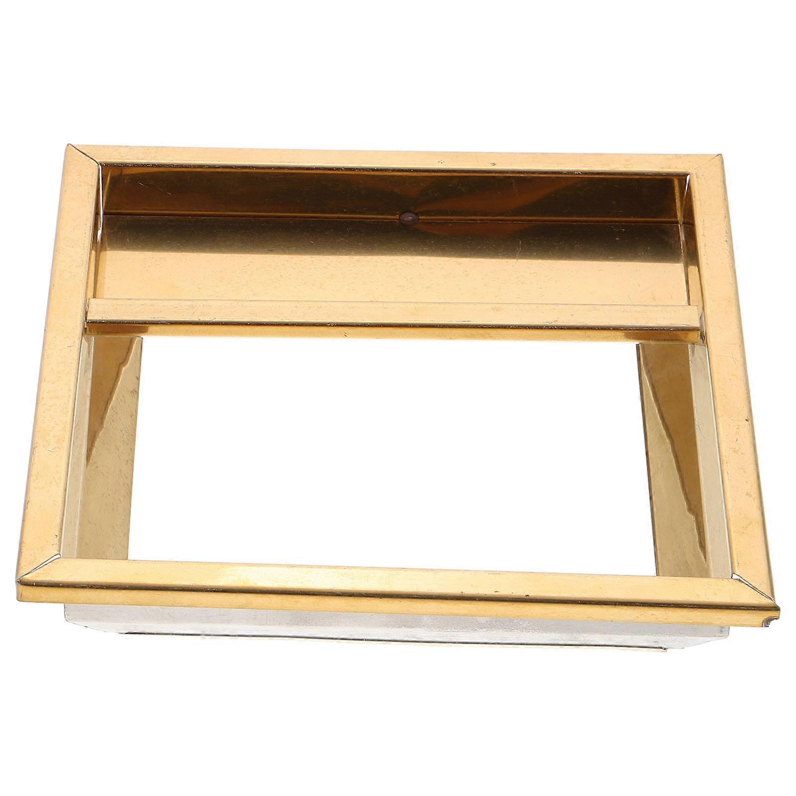 Garbage Can Stainless Steel Lid Replacement Part with Ashtray