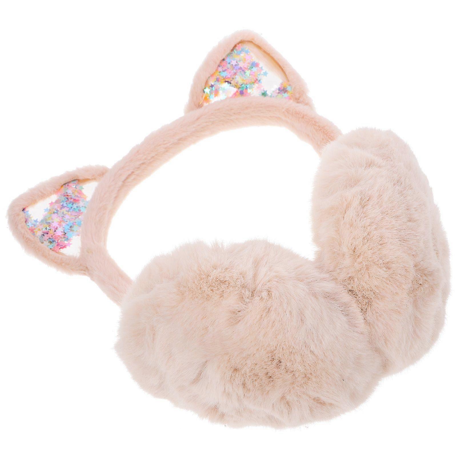 Plush Earmuff Winter Plush Headband Warm Ear Cover Windproof Ear Protector
