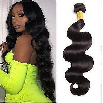 12 Inch Body Wave Virgin Human Hair Extensions Indian Brazilian Remy Weave Double Weft
