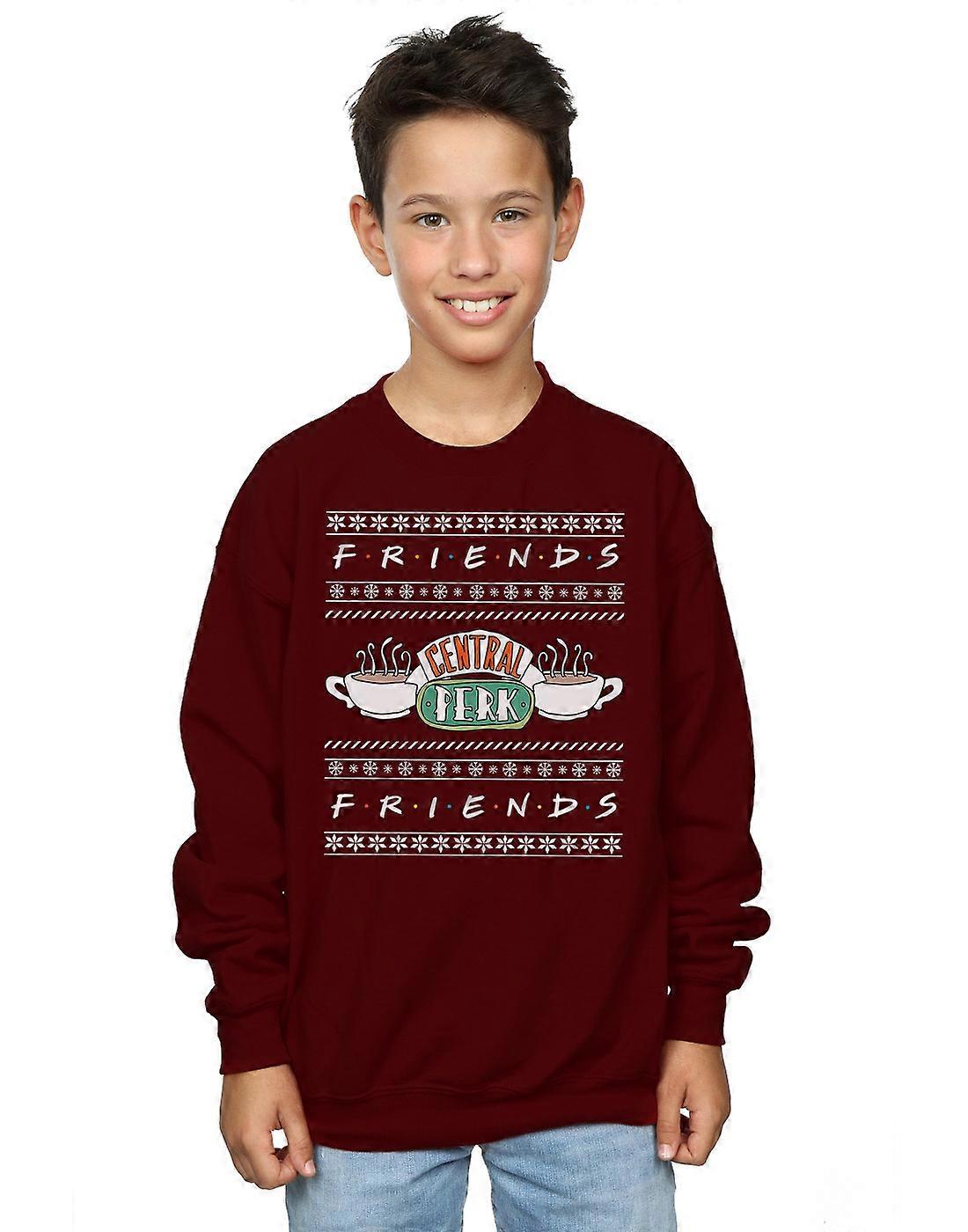 Amigos rapazes Fair Isle Central Perk moletom