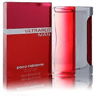  Ultrared by Paco Rabanne - Eau De Toilette Spray 3.4 oz - Men 