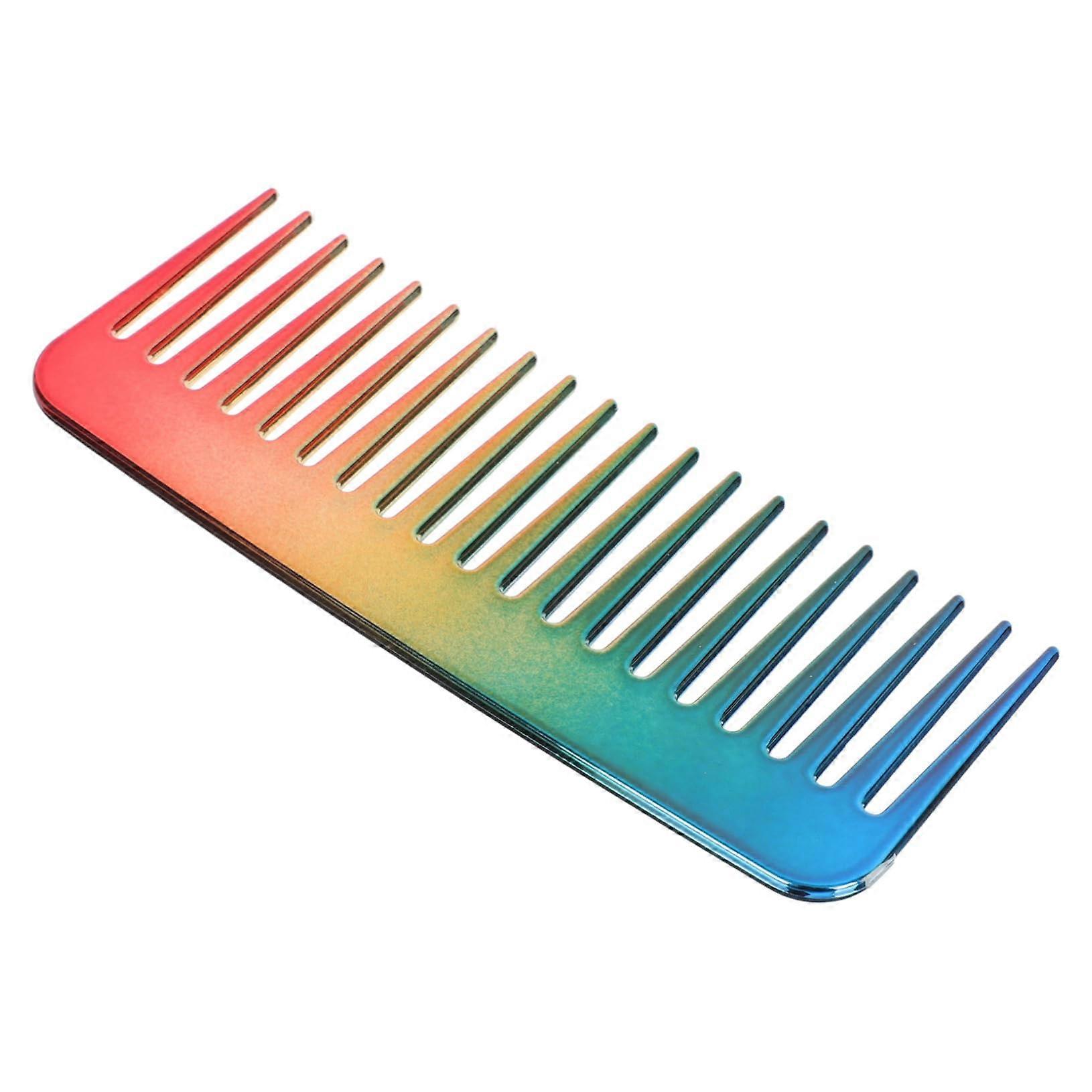 Wide Tooth Comb for Curly Hair with Smooth Rounded Teeth AntiTangle Design Professional Styling Tool