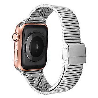 Buckle Design Stainless Steel Smart Watch Strap Replacement for Apple Watch Series 11 10 42mm/9 8 7 