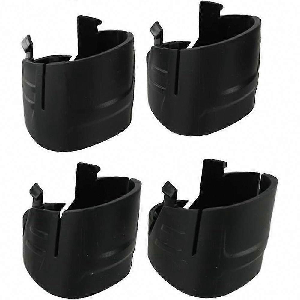 4Pcs M12 Battery Case for Milwaukee, Replacement Bottom Shell Cover Kit 48-11-2411